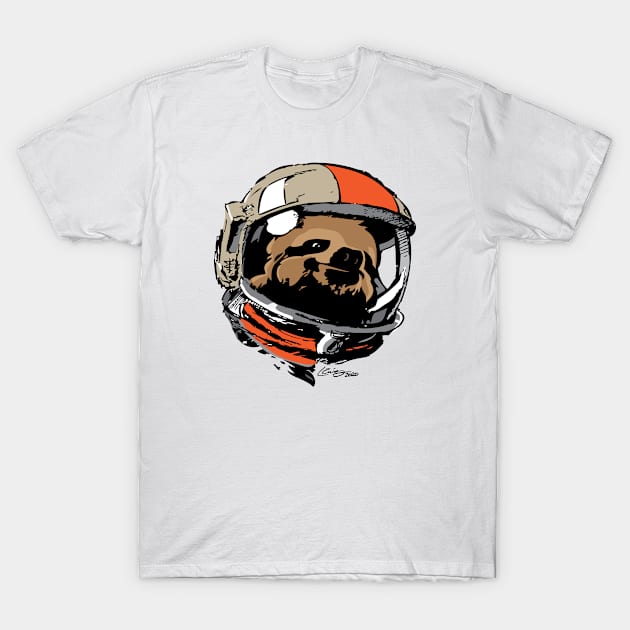 Space Sloth T-Shirt by Robotpirate